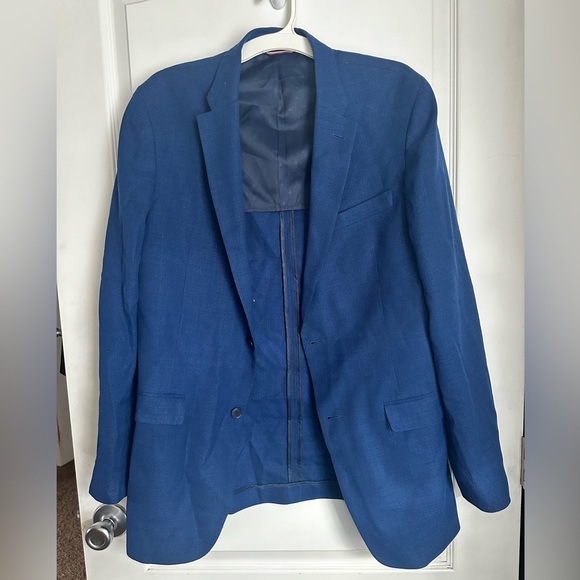 Tommy Hilfiger Men’s Blue Blazer Sport Coat - Picture 14 of 14
